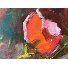 Whispers of the Garden  original oil painting  on canvas 60*80 см by Ukrainian artist Marina Stognieva